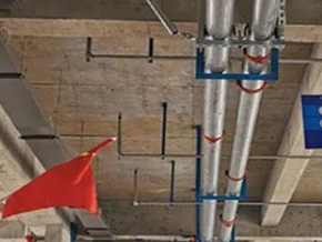 临城管廊支架的安装方法